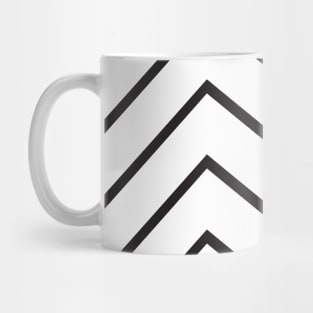 Minimal Chevron Pattern Mug